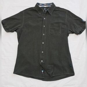 Men's Kuhl Dark Green Short Sleeve Shirt